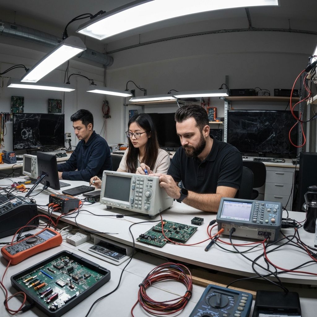 Professional TV Repair Workshop